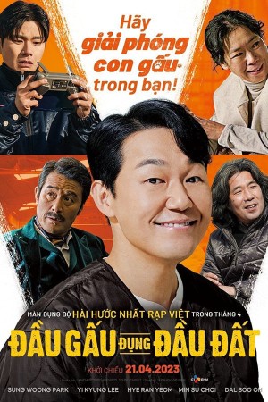 Đầu Gấu Đụng Đầu Đất Bear Man