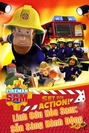 Lính Cứu Hỏa Sam Sẵn Sàng Hành Động Set For Action