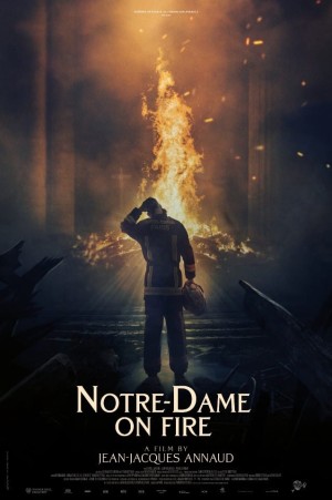 Notre-Dame on Fire Notre-Dame brûle